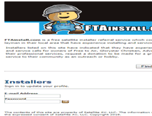 Tablet Screenshot of ftainstall.com